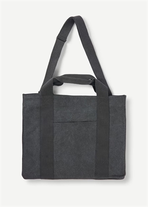 Salucas shopper L 15412 Washed Black Samsøe